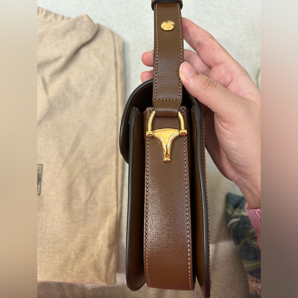 NEW 1955 Gucci Horsebit Shoulder Bag - Picture 9 of 10
